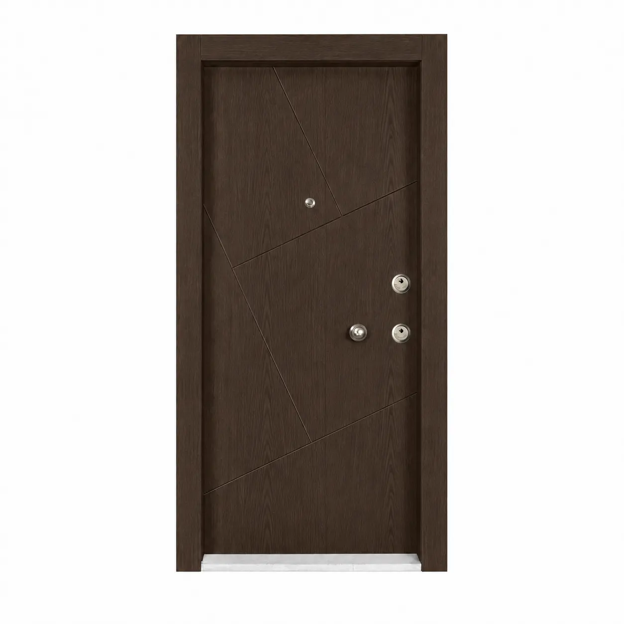 Kale D03 butik çelik kapı ön görünüm